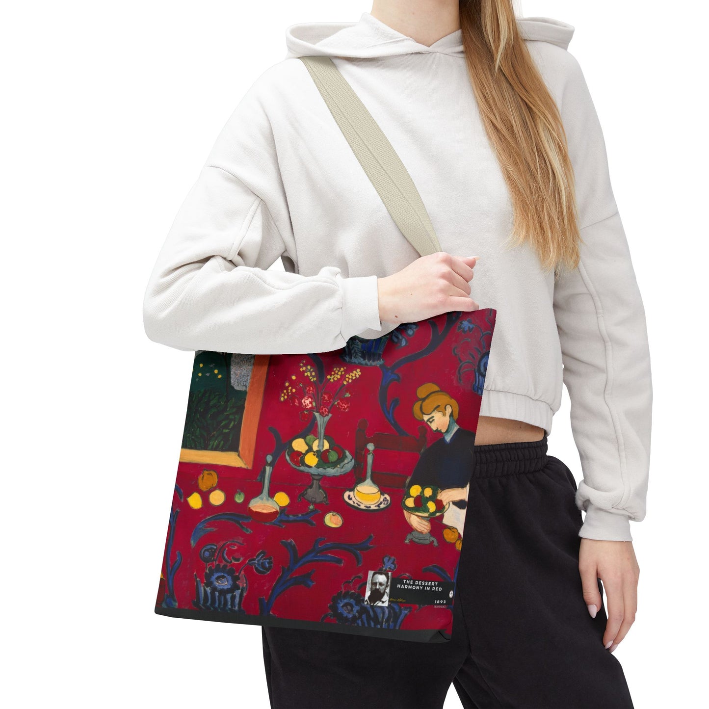 Matisse, Henri - The Dessert Harmony in Red (1908)- Tote Bag