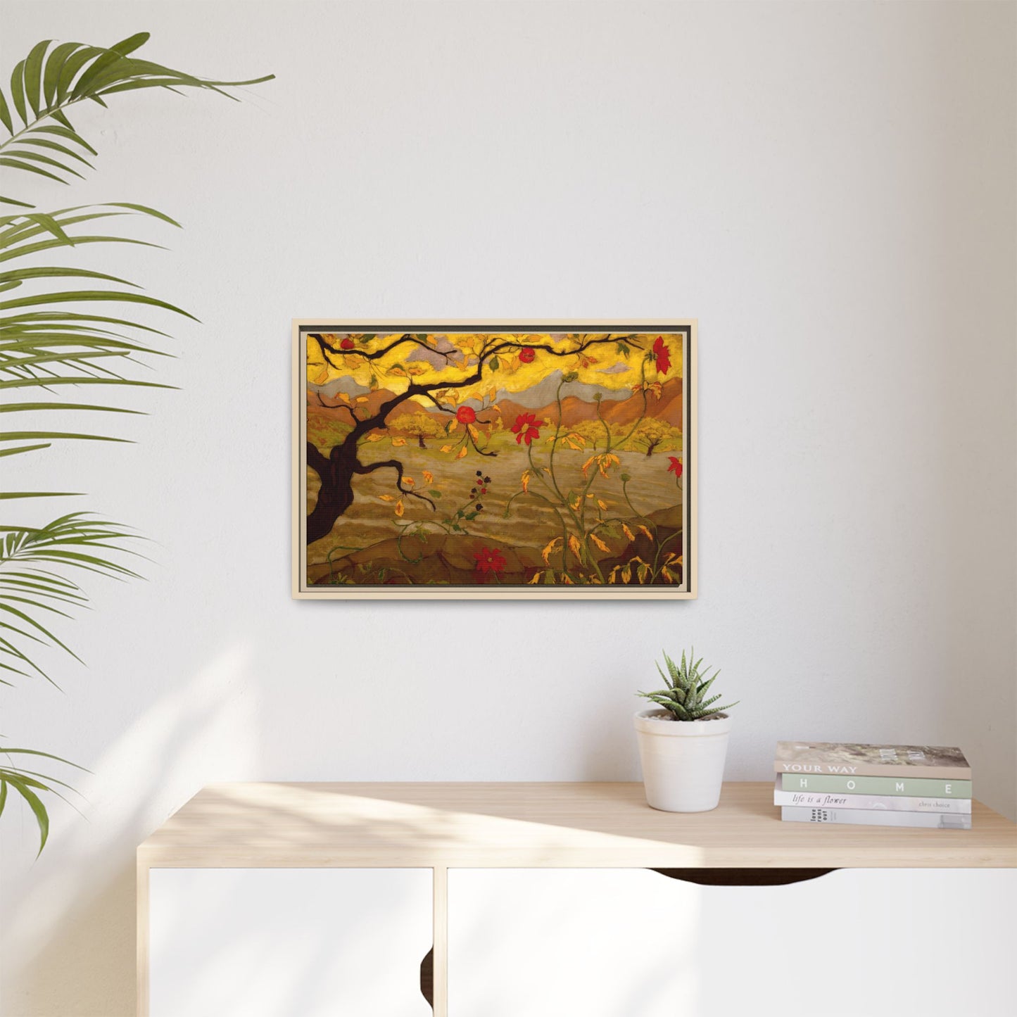 Ranson, Paul - Apple Tree with Red Fruit (1902) - Matte Canvas, Framed