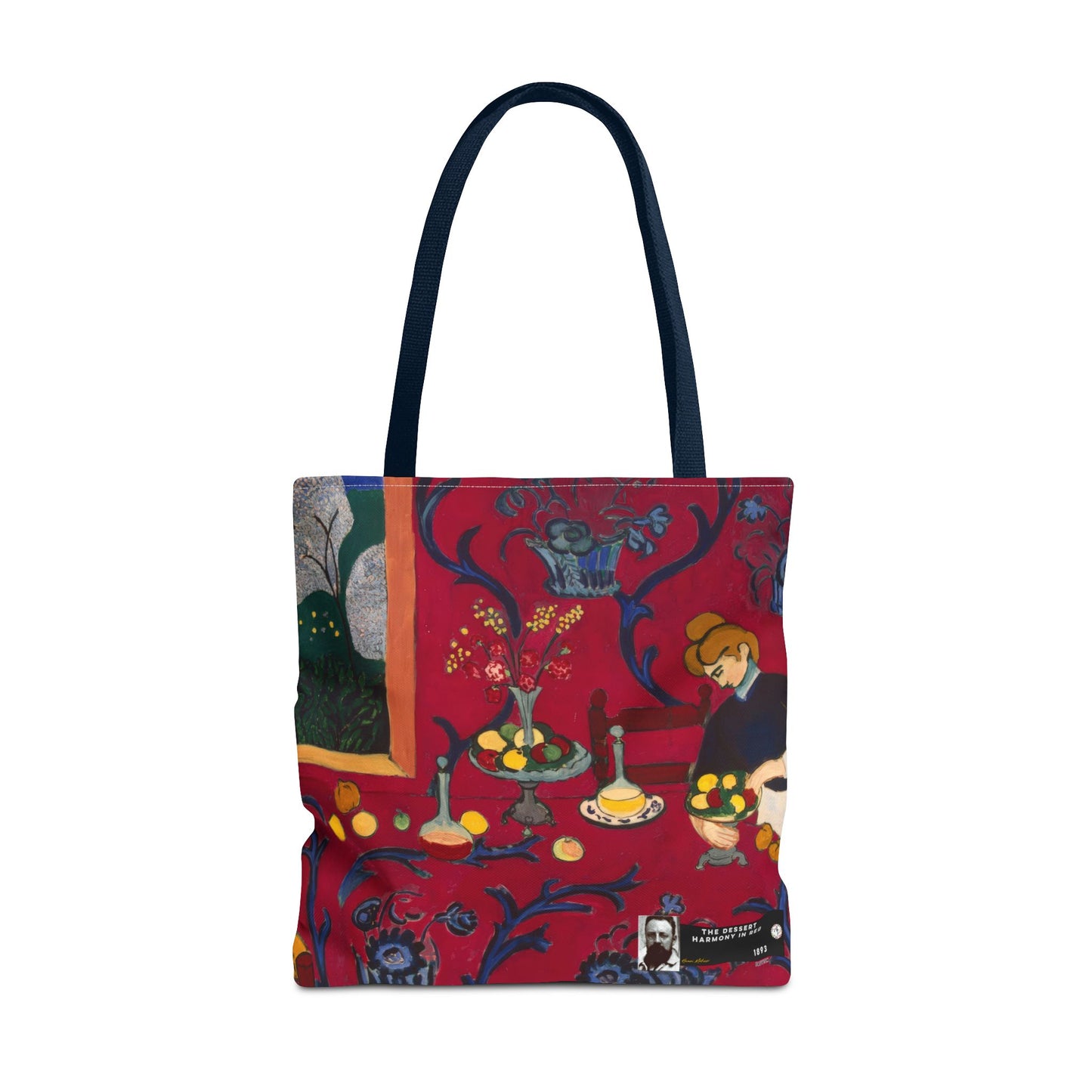 Matisse, Henri - The Dessert Harmony in Red (1908)- Tote Bag