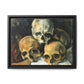 Cézanne, Paul - Pyramid of Skulls (1901) - Matte Canvas, Framed
