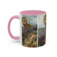 Redon, Odilon - The Cyclops (1914) - Colorful Accent Mugs
