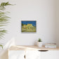 Van Gogh, Vincent - The Yellow House (1888) - Matte Canvas, Framed