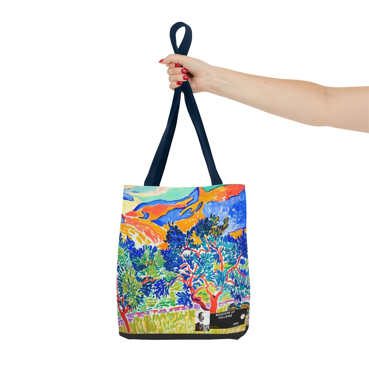 Derain, André - Mountains at Collioure (1905) - Tote Bag