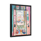 Matisse, Henri - Open Window, Collioure (1905) - Matte Canvas, Framed