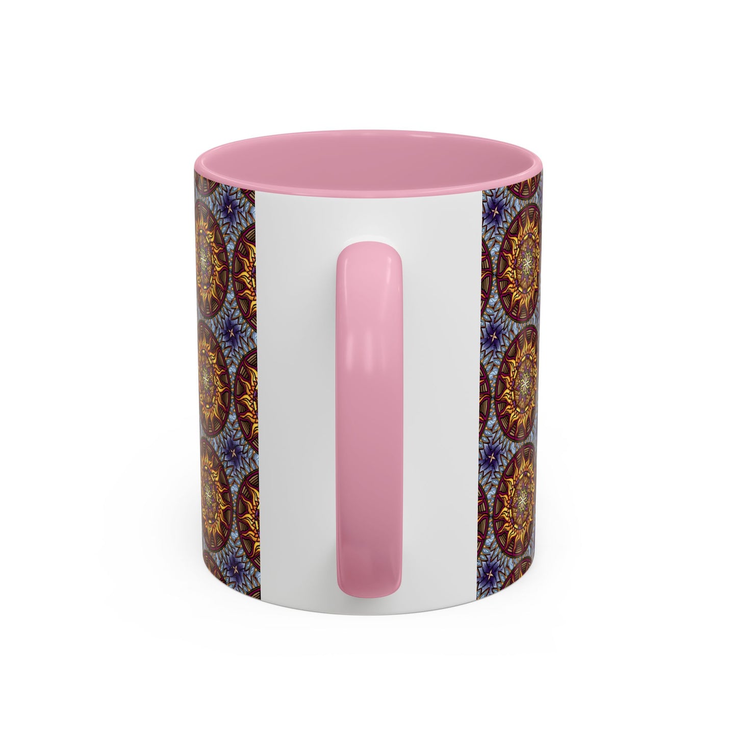 Pacio, Adam - Solar Disc Mandala - Colorful Accent Mugs