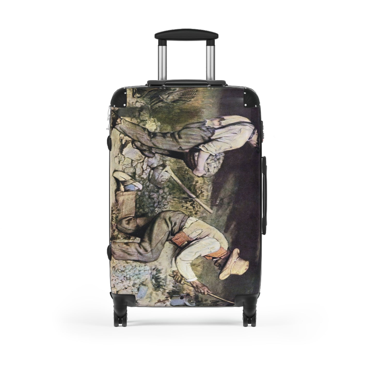 Courbet, Gustave - The Stone Breakers (1850) - Suitcase