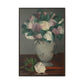 Manet, Édouard - Peonies (1864) - Matte Canvas, Framed