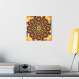 Lion Summer Mandala - Acrylic Block