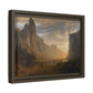 Bierstadt, Albert - Looking Down Yosemite Valley (1865) - Matte Canvas, Framed