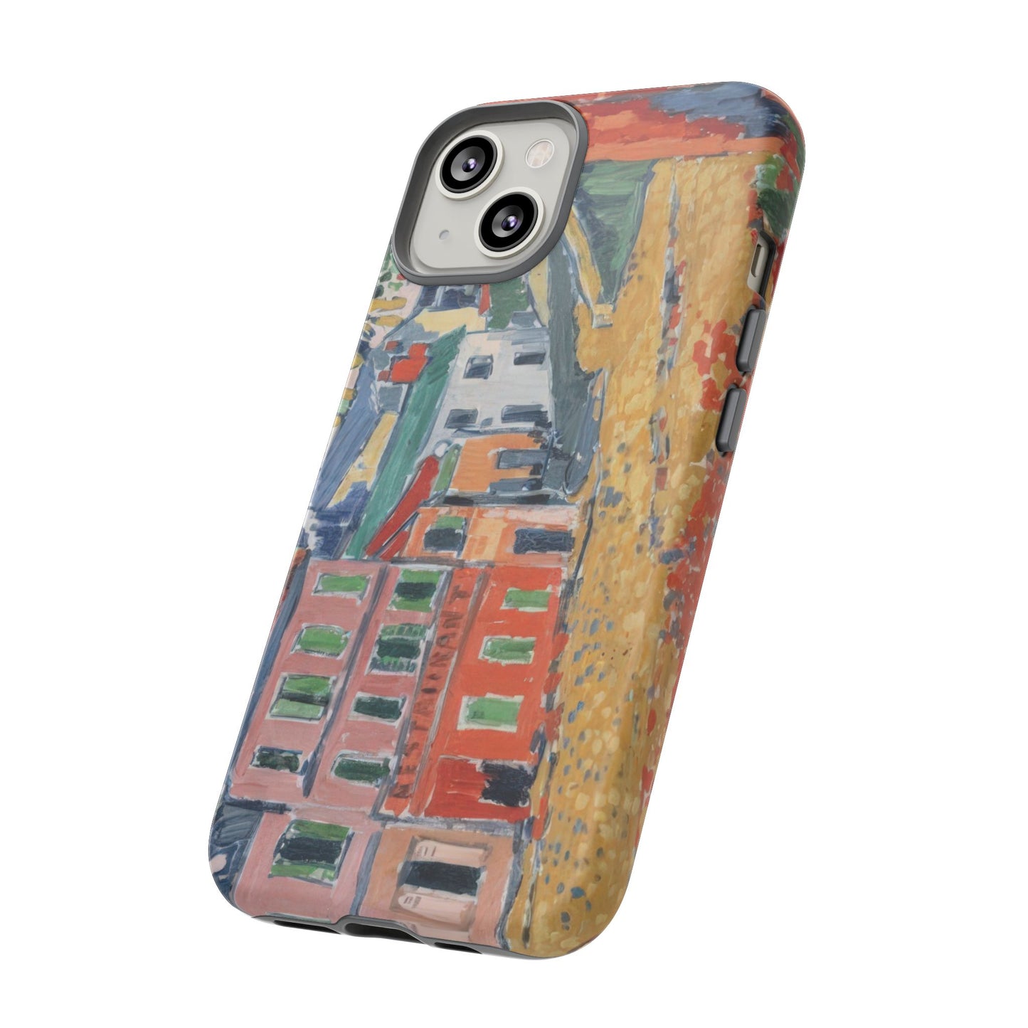 de Vlaminck, Maurice - Restaurant de la Machine à Bougival (1905) - Tough Phone Cases