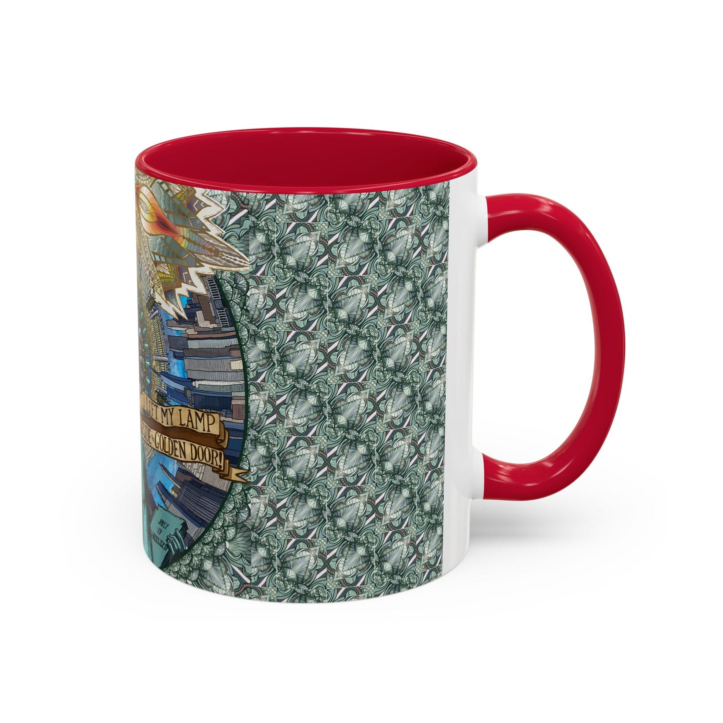 Pacio, Adam - Liberty Mandala - Colorful Accent Mugs