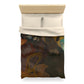 Toulouse-Lautrec, Henri - At the Moulin Rouge (1892) - Microfiber Duvet Cover