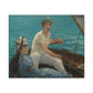 Manet, Édouard - Boating (1874) - Canvas Block, unframed