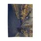 Pissarro, Camille - The Boulevard Montmartre At Night (1897) - Velveteen Plush Blanket