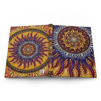 Pacio, Adam - Solar Disc Mandala - Hardcover Journal Matte
