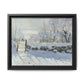 Monet, Claude - The Magpie (1868) - Matte Canvas, Framed