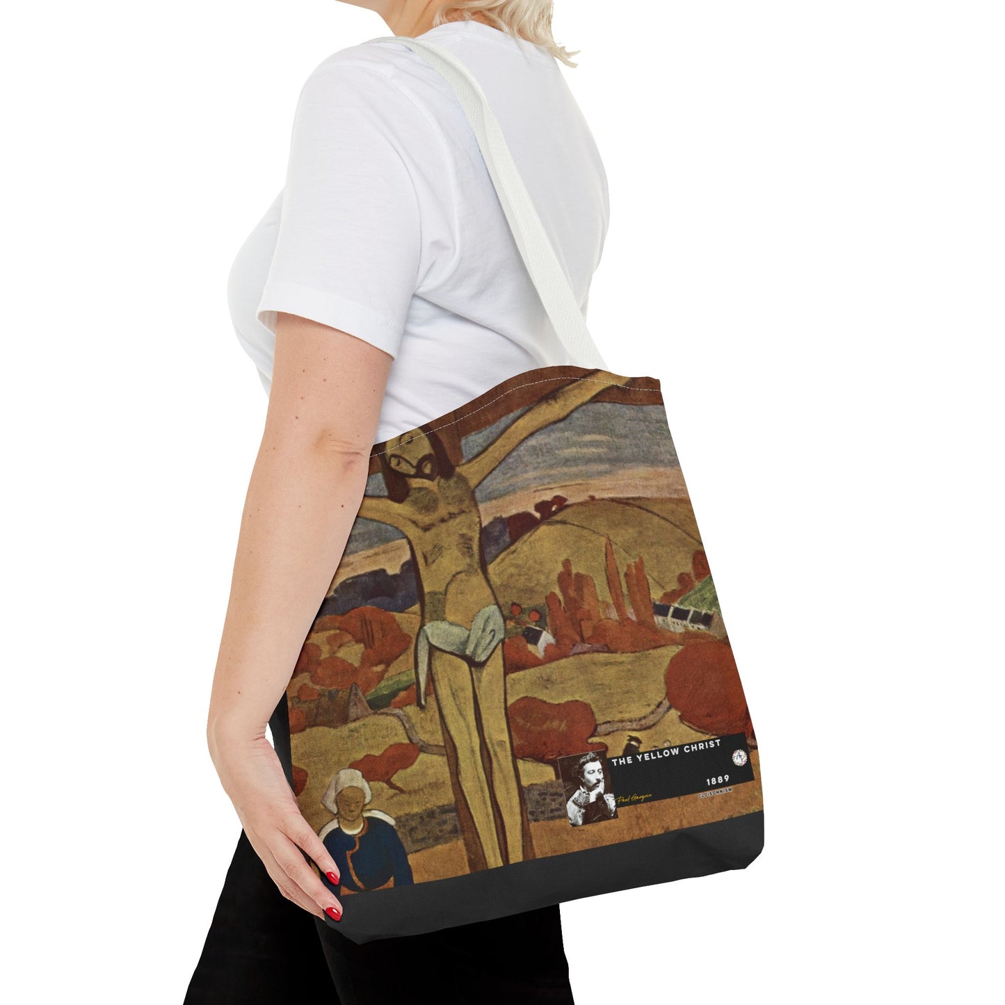 Gauguin, Paul - The Yellow Christ (1889) - Tote Bag