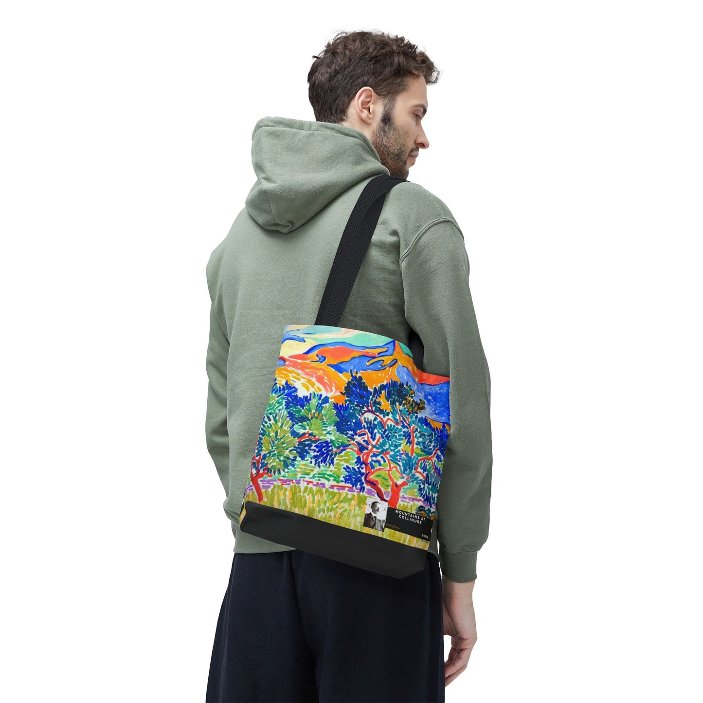 Derain, André - Mountains at Collioure (1905) - Tote Bag