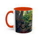 Ranson, Paul - The Lotus Bather (1906) - Colorful Accent Mugs