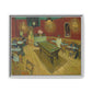 Van Gogh, Vincent - The Night Cafe (1888) - Matte Canvas, Framed