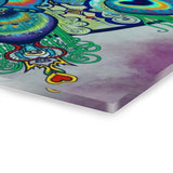 Melek Taus Mandala - Acrylic Block