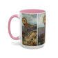 Redon, Odilon - The Cyclops (1914) - Colorful Accent Mugs