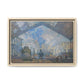 Monet, Claude - Le Gare Saint-Lazare (1877) - Matte Canvas, Framed