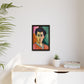 Matisse, Henri - The Green Stripe (1905) - Matte Canvas, Framed