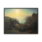Bierstadt, Albert - Donner Lake from the Summit (1873) - Matte Canvas, Framed