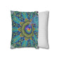 Pacio, Adam - Melek Taus Mandala - Suede Square Pillowcase