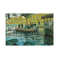 Monet, Claude - La Grenouillere (1869) - Canvas Block, unframed