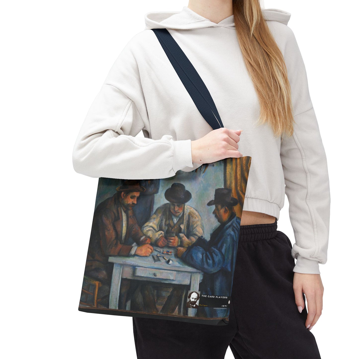 Cézanne, Paul - The Card Players (1892) - Tote Bag