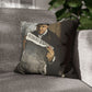 Cézanne, Paul - The Artist’s Father (1866) - Suede Square Pillowcase