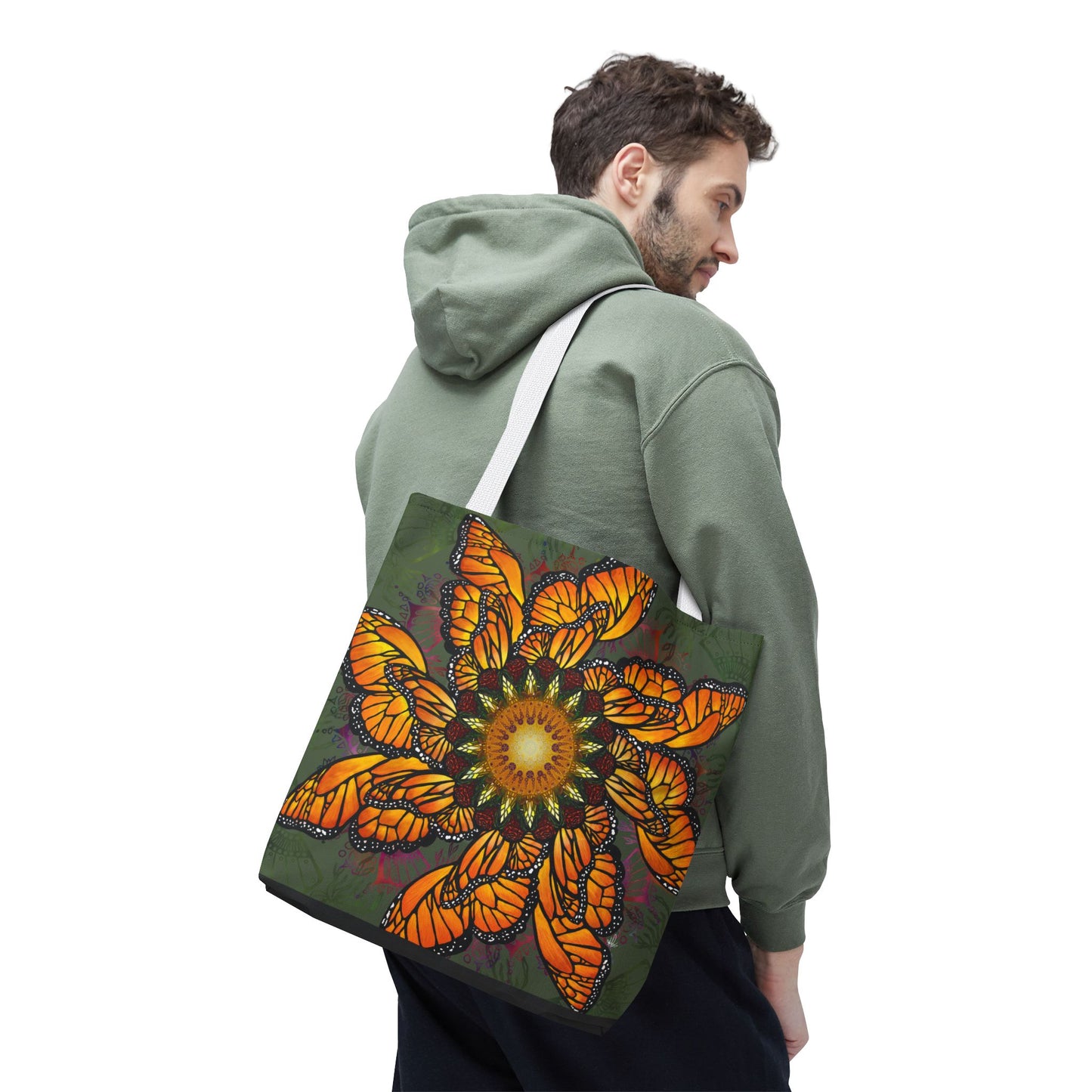 Pacio, Adam - Monarch Butterfly Mandala - Tote Bag