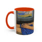 Filiger, Charles - The Recumbent Christ (1895) - Colorful Accent Mugs