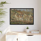 Pissarro, Camille - Red Roofs, Corner of a Village in Winter (1877) - Matte Canvas, Framed