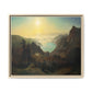 Bierstadt, Albert - Donner Lake from the Summit (1873) - Matte Canvas, Framed