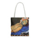 Filiger, Charles - The Recumbent Christ (1895) - Tote Bag