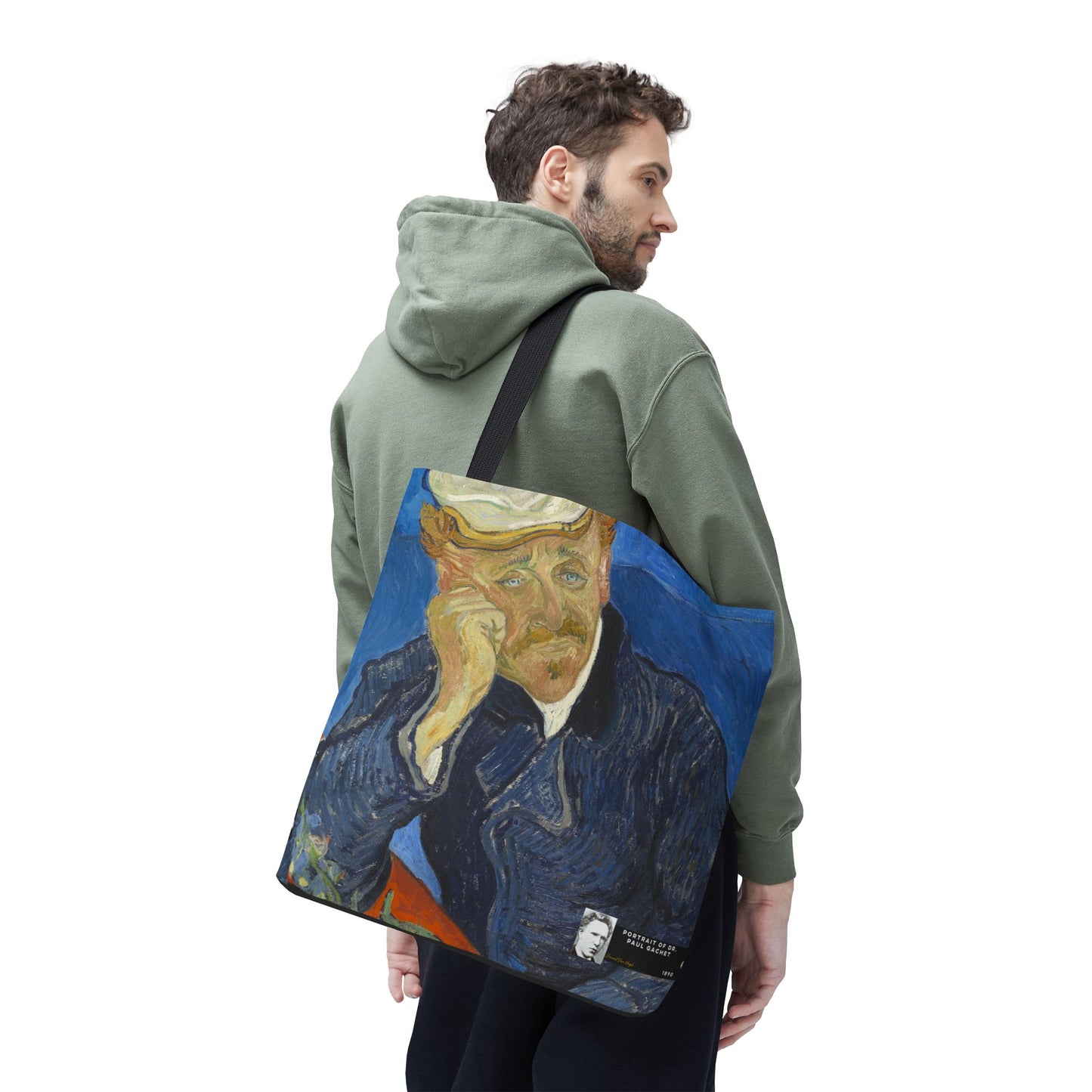 Van Gogh, Vincent - Portrait of Dr. Paul Gachet (1890) - Tote Bag