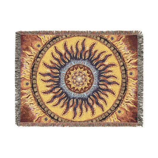 Pacio, Adam - Solar Disc Mandala - Woven Blanket