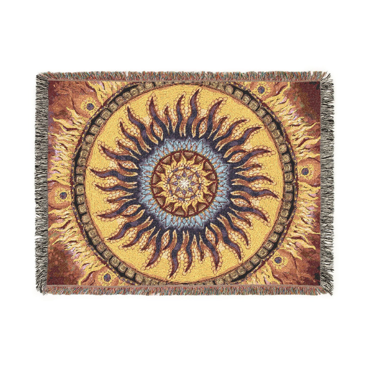 Pacio, Adam - Solar Disc Mandala - Woven Blanket
