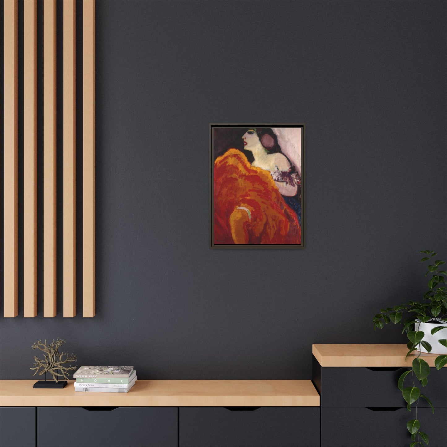 Van Dongen, Kees - The Red Dancer (1907) - Matte Canvas, Framed