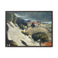 Cézanne, Paul - L’Estaque, Melting Snow (1870) - Matte Canvas, Framed