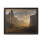 Bierstadt, Albert - Looking Down Yosemite Valley (1865) - Matte Canvas, Framed