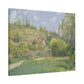 Pissarro, Camille - A Cowherd at Valhermeil, Auvers-sur-Oise (1874) - Canvas Block, unframed