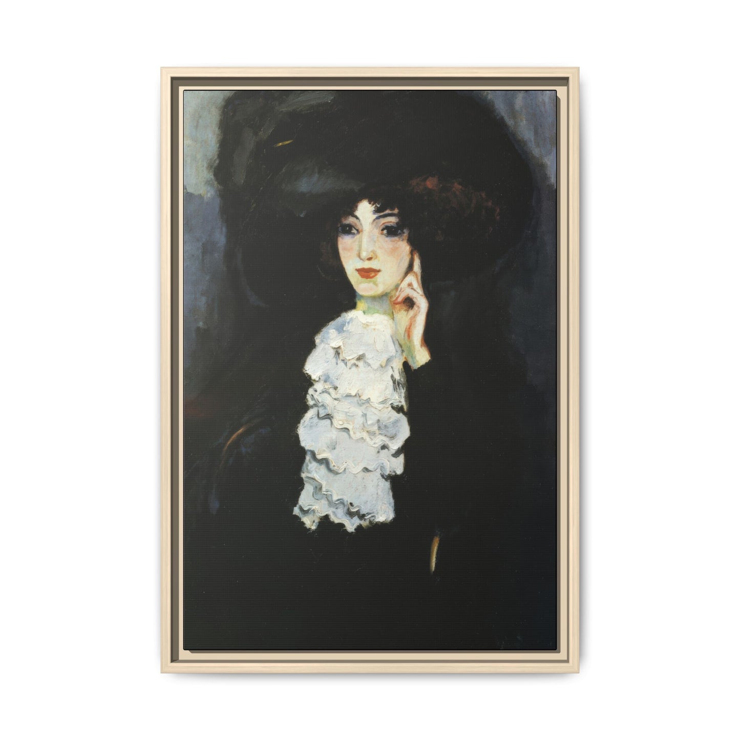 Van Dongen, Kees - Woman with Frill (1905) - Matte Canvas, Framed