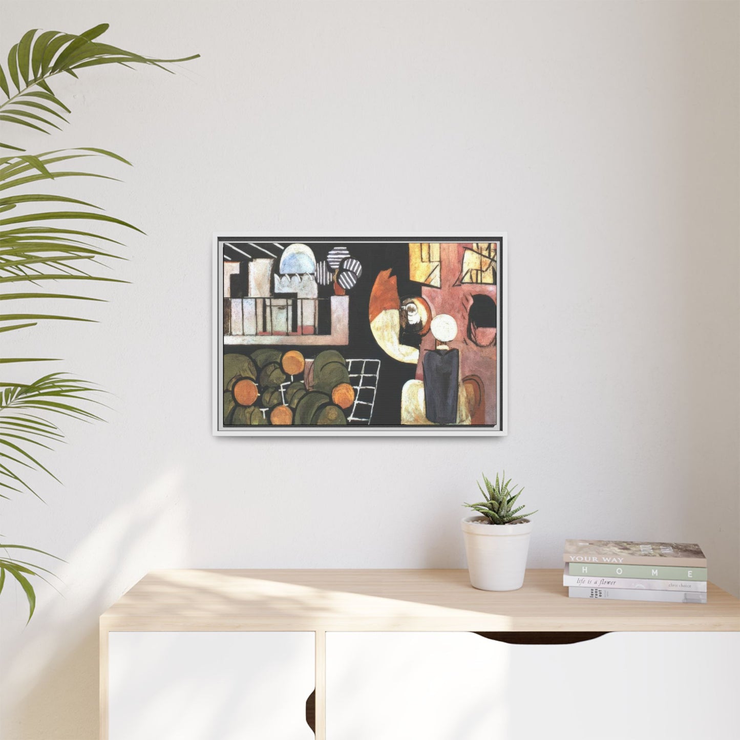 Matisse, Henri - The Moroccans (1916) - Matte Canvas, Framed