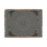 Lion Summer Mandala A - Woven Blanket