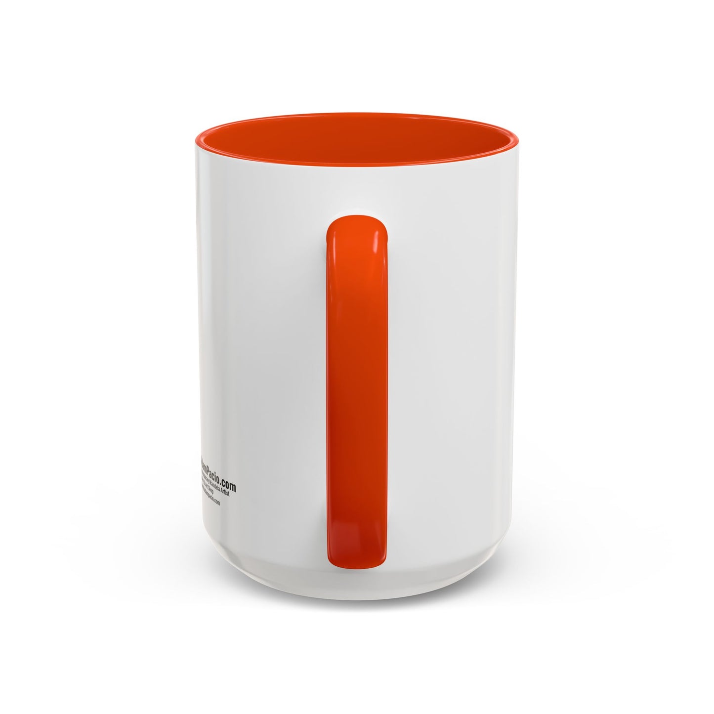 AdamPacio.com - White Logo - Colorful Accent Mugs