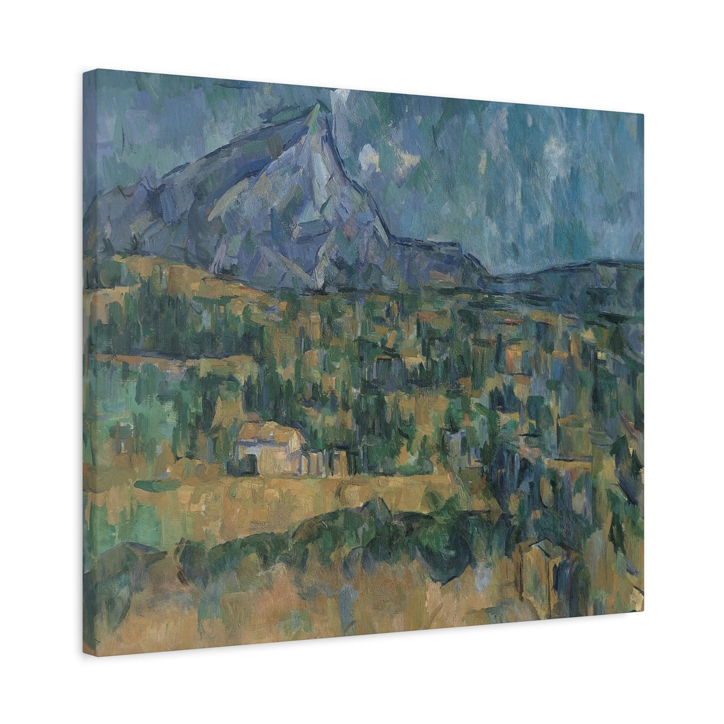 Cézanne, Paul - Mont Sainte-Victoire (1902) - Canvas Block, unframed